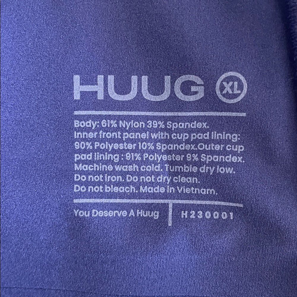Huug Seamless Blue Bra - Picture 2 of 5